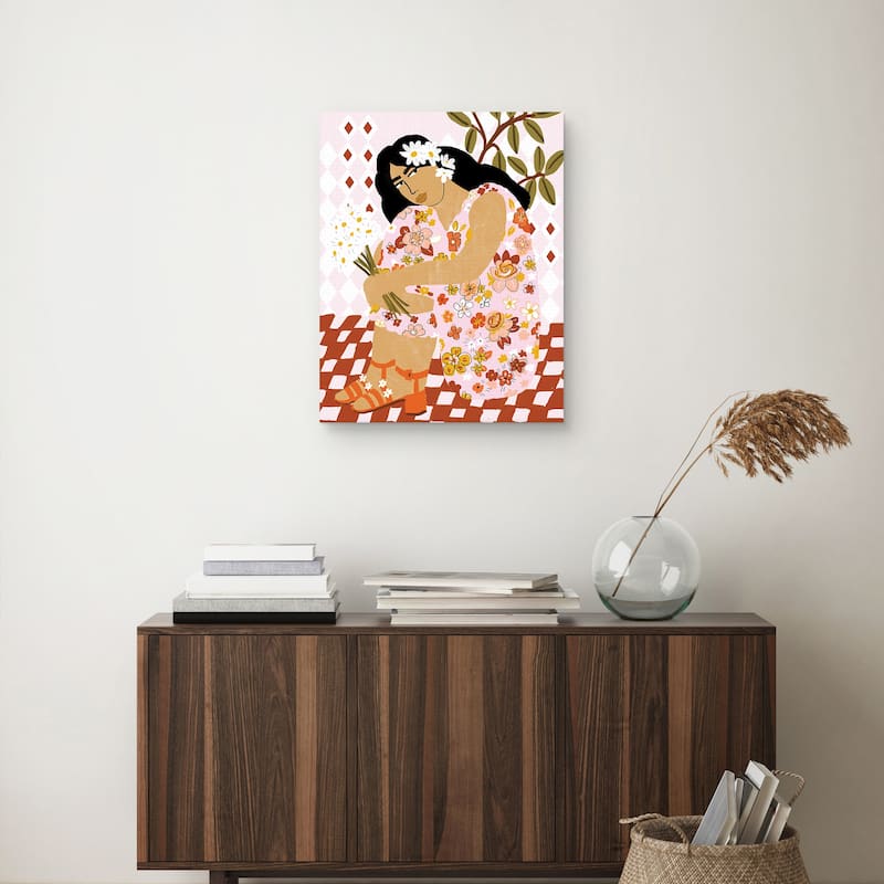 Boho Lady by Alja Horvat Canvas Art Print