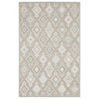 Style Haven Thassos Global Medallions Beige/ Grey Mixed Pile Area Rug