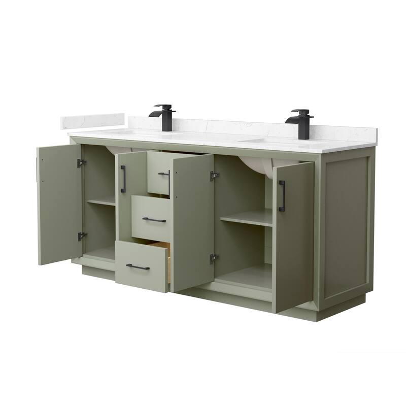 Wyndham Collection WCF414172D-VCA-UNSMXX Strada 72" Free Standing