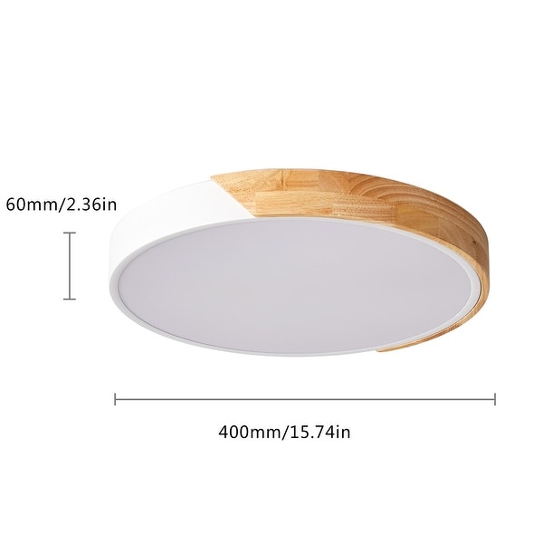 Modern Simple Circle LED Flush Mount Ceiling Light Fixture On Sale Bed Bath Beyond 36964781