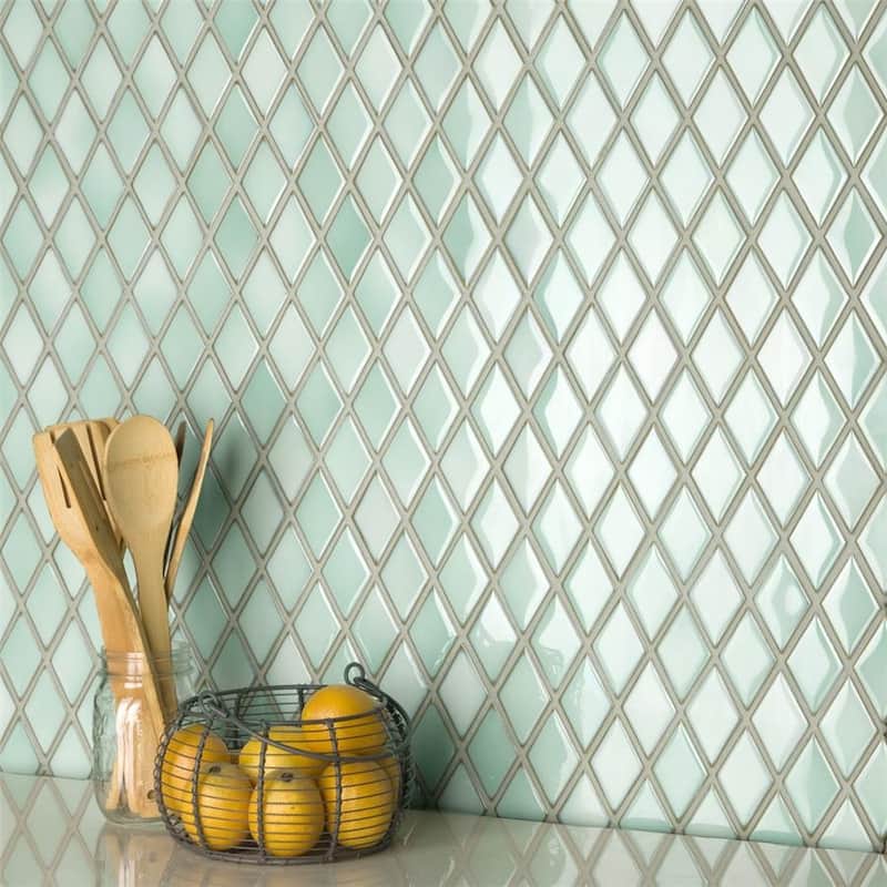 Merola Tile Hudson Kite Pistachio 10-1/8" x 11-3/4" Porcelain Floor and Wall Tile