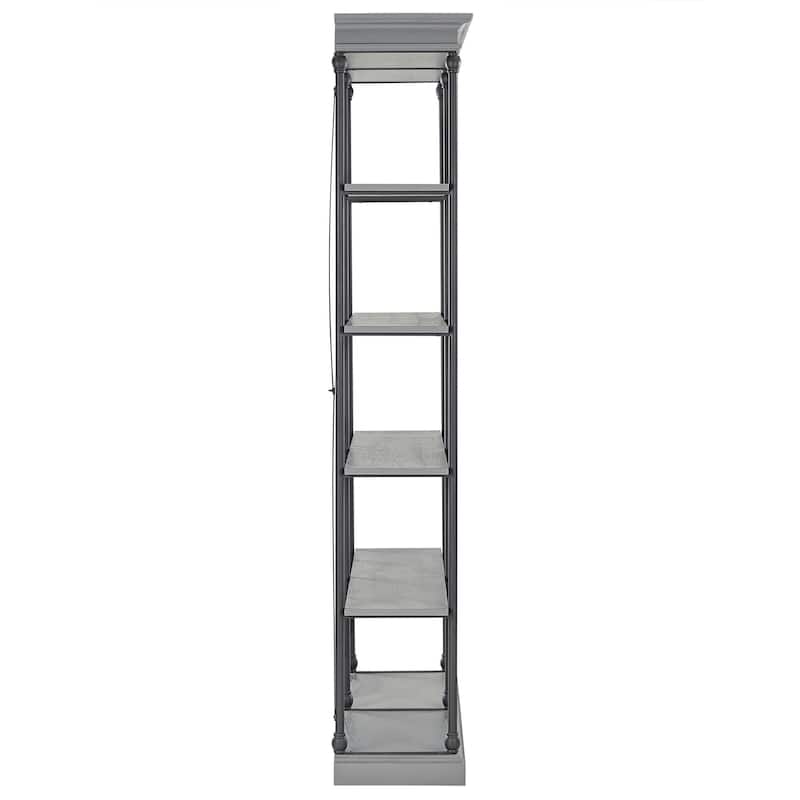 Barnstone Cornice Double Shelving Bookcase by iNSPIRE Q Artisan