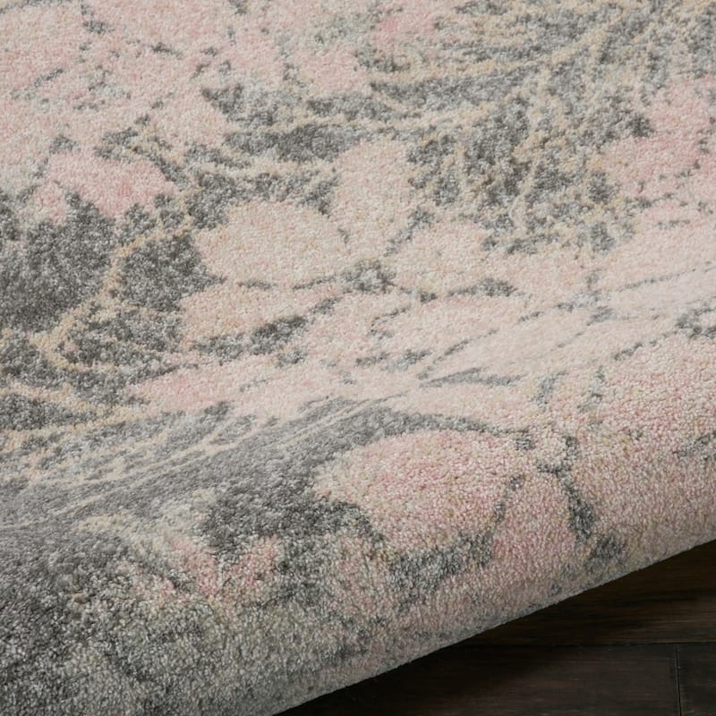 Nourison Tranquil Contemporary Abstract Floral Area Rug