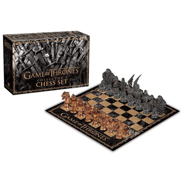 Shop Game of Thrones Collector's Chess Set - Multi - Free ... In any case, to celebrate the start of season 5, i present to you my starks versus lannisters chess set!