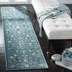 preview thumbnail 2 of 11, SAFAVIEH Evoke Cari Distressed Vintage Boho Rug 2' x 10' Runner - Turquoise/Beige - Runner