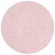 preview thumbnail 35 of 69, SAFAVIEH Plain And Solid Renske Rug 6'7" Round - Pink - Round