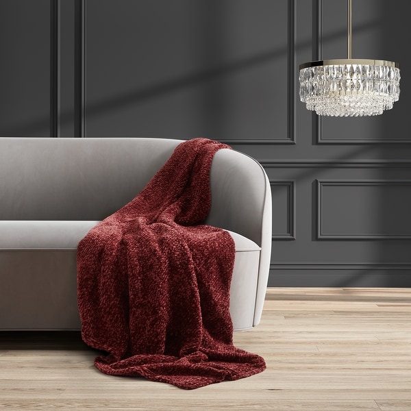 J. Queen New York Birmingham Chenille Throw On Sale Bed Bath