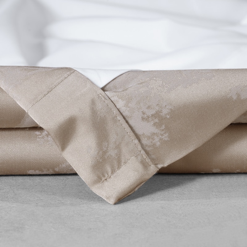 Exclusive Fabrics Sequoia Faux Silk Jacquard Curtain (1 Panel)