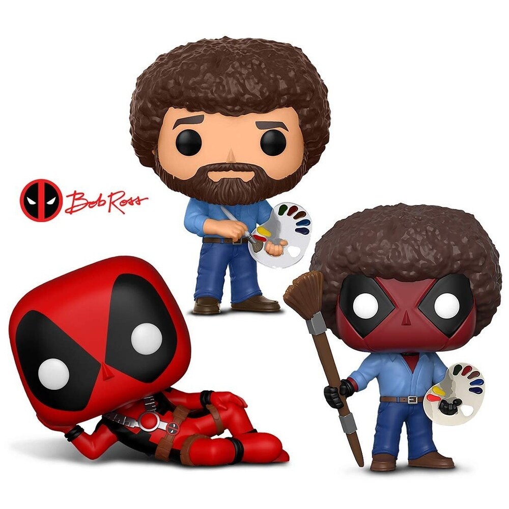 funko pop deadpool bob ross