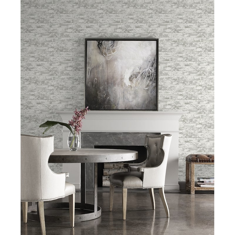 Luxe Haven Soho Brick Peel and Stick Wallpaper