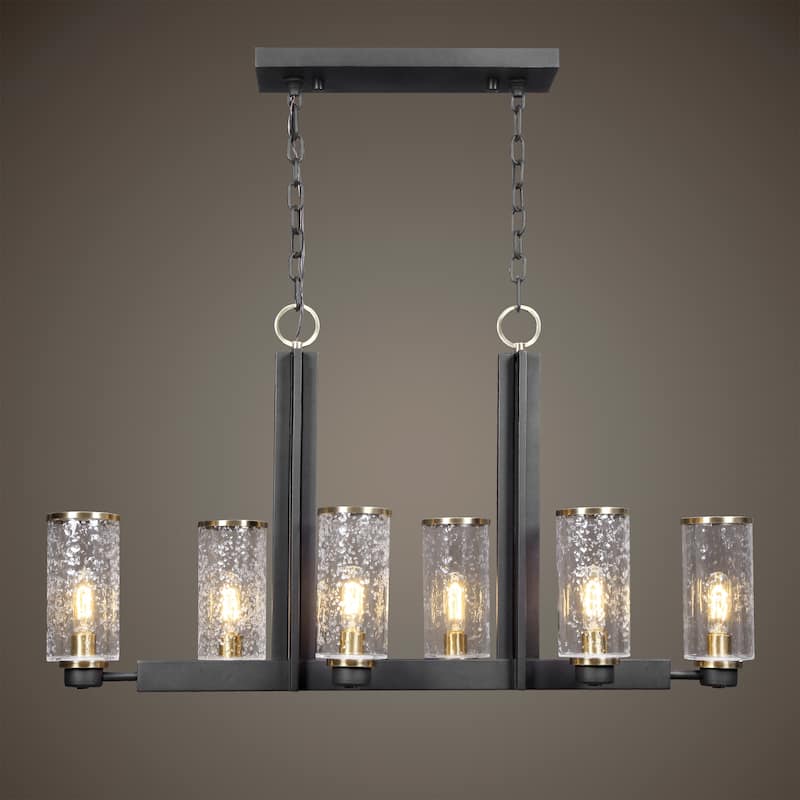 Uttermost Jarsdel 6-light Industrial Island Light