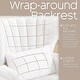 preview thumbnail 53 of 65, HOMYKA Modern Wingback Arm Chair Upholstered Accent Chair