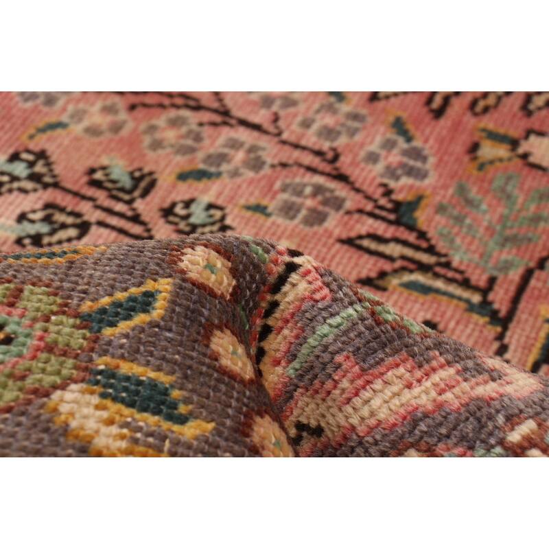 ECARPETGALLERY Hand-knotted Antalya Vintage Red Wool Rug - 7'1 x 10'10