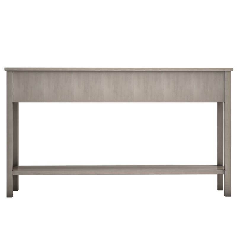 Rustic Entryway Console Table and 60" Long Sofa Table