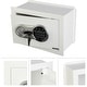 preview thumbnail 3 of 5, Wall Safe - Digital Safety Box with Passcode for Quick Access and Backup Key - Personal Safe for Cash - Wall Safes by Paragon