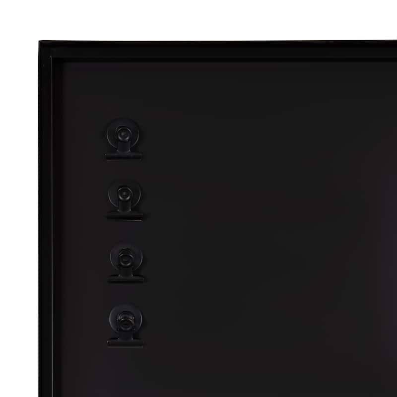 Kate and Laurel Owing Magnetic Chalkboard - 20x4x34