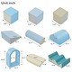 preview thumbnail 6 of 7, Soft Climb and Crawl Foam Playset 8 in 1,Safe Soft Foam Nugget Block for Infants, Preschools, Toddlers - Colorful