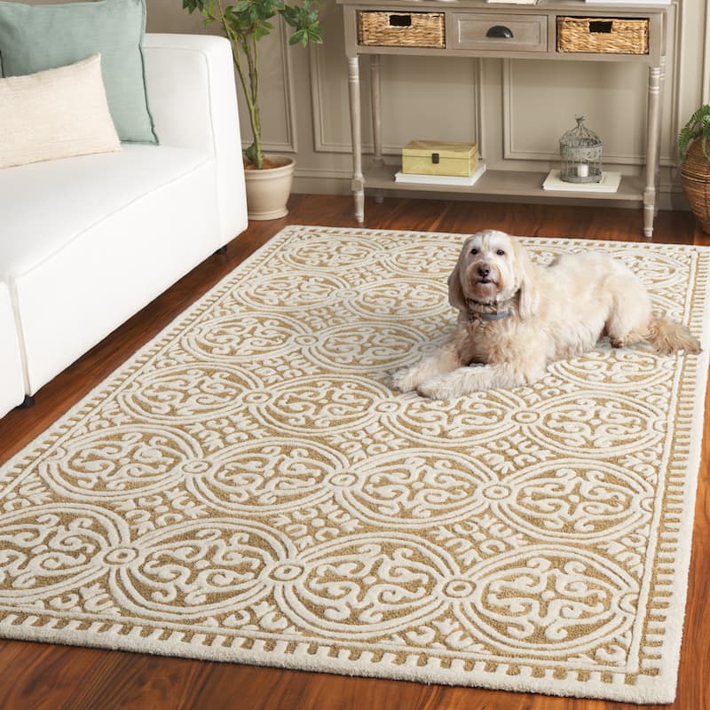 SAFAVIEH Handmade Cambridge Myrtis Moroccan Wool Rug