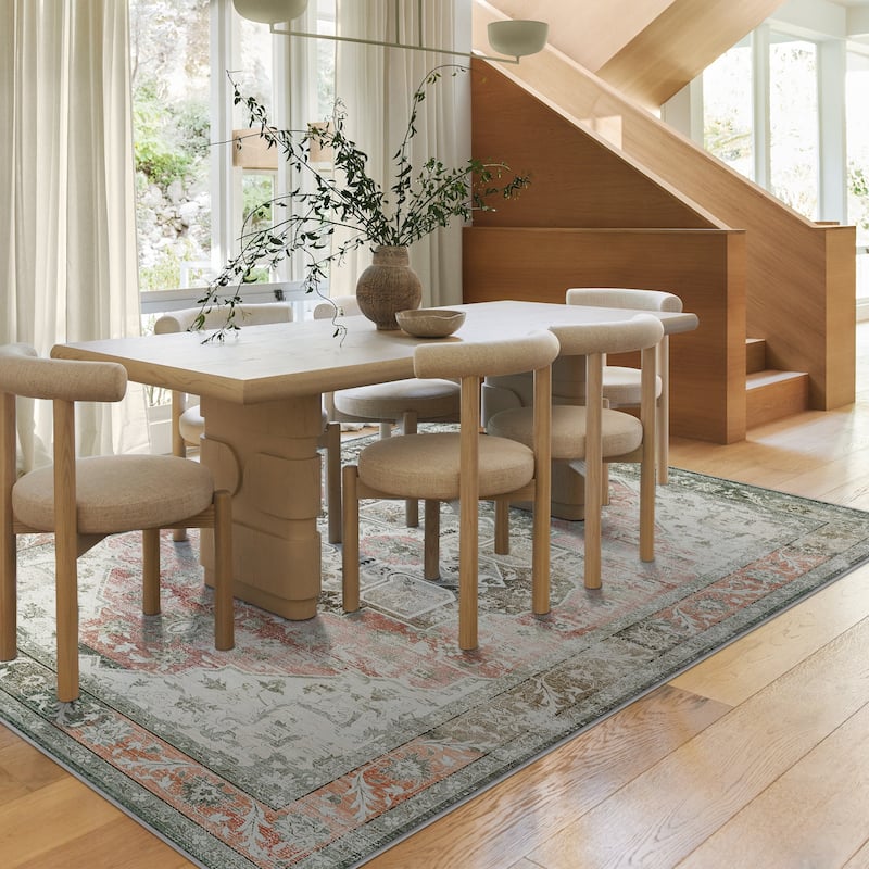 Bohemian Faux Cashmere Rug