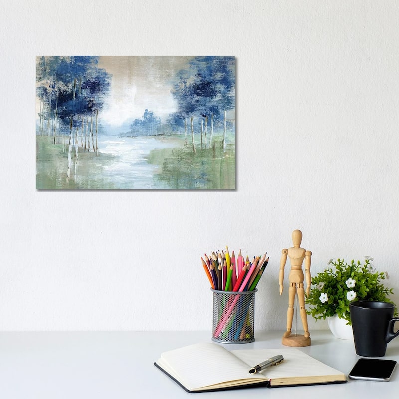 iCanvas "Birch River" by Nan Canvas Print - 8x12x0.75