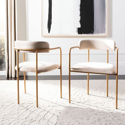 SAFAVIEH Camille Side Chairs (Set of 2). - 22" W x 20" D x 31" H