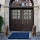 preview thumbnail 49 of 55, Glitzhome MGO Majestic Sitting Guardian Lion Statues Porch Sculpture Outdoor Indoor Set of 2