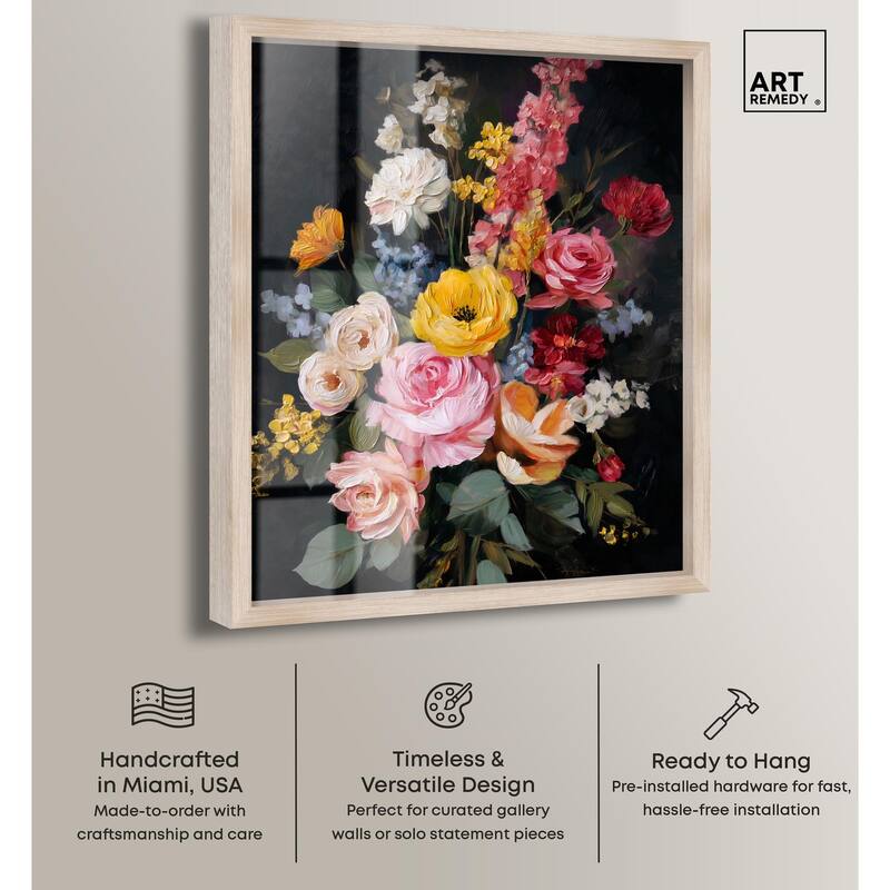 Garden Richness II Shadowbox by Art Remedy