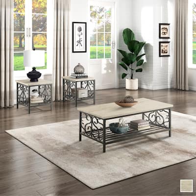 Rossi 3-Piece Pack Occasional Set