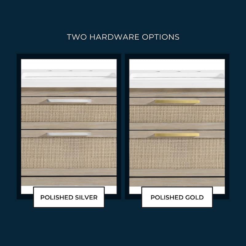 Banks 37-Inch Driftwood Single Bathroom Vanity