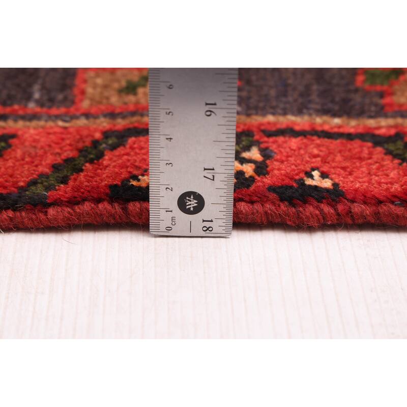 ECARPETGALLERY Hand-knotted Konya Anatolian Red Wool Rug - 3'10 x 6'9