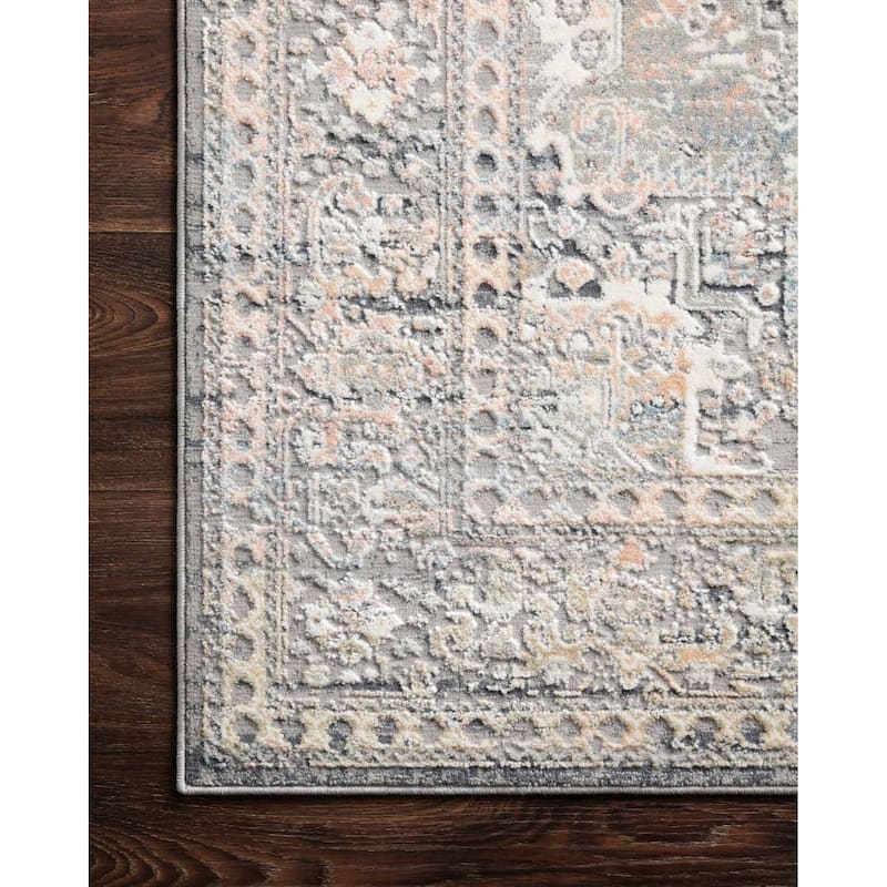 Alexander Home Heather Medallion Dimensional Area Rug