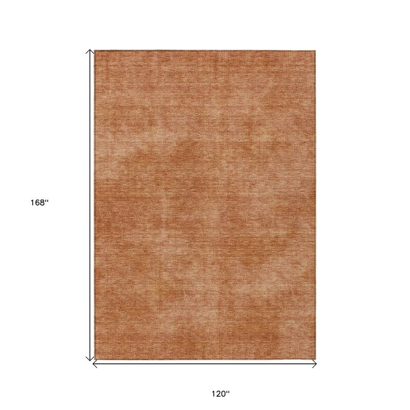 HomeRoots Solid Color Transitional Rectangle Outdoor Rug