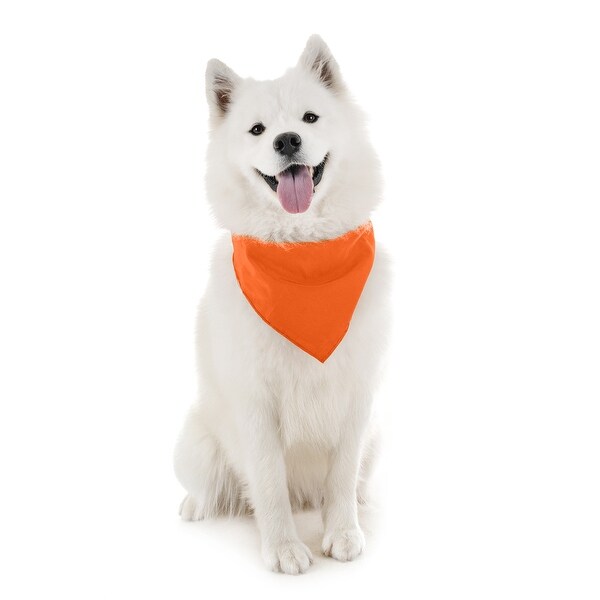 Jordefano Dog Bandanas - 7 Pack - Scarf Triangle Bibs for Small, Medium and Large Puppies, Dogs and Cats - One Size. Opens flyout.