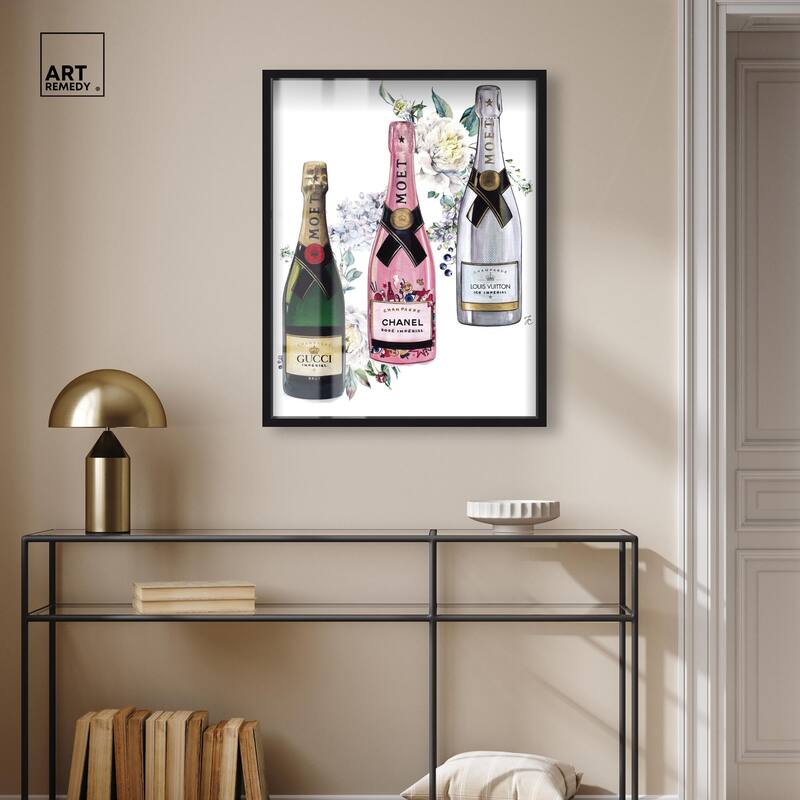 Doll Memories - Champagne Floral Shadowbox by Art Remedy