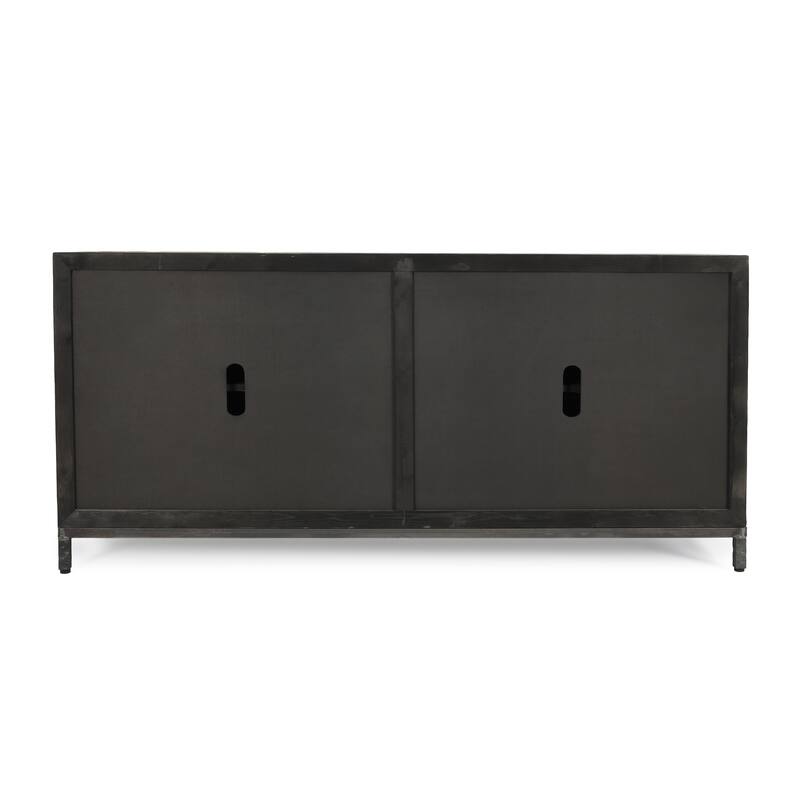 Classic Home Lisbon Reclaimed Pine Wood Sideboard Buffet Cabinet