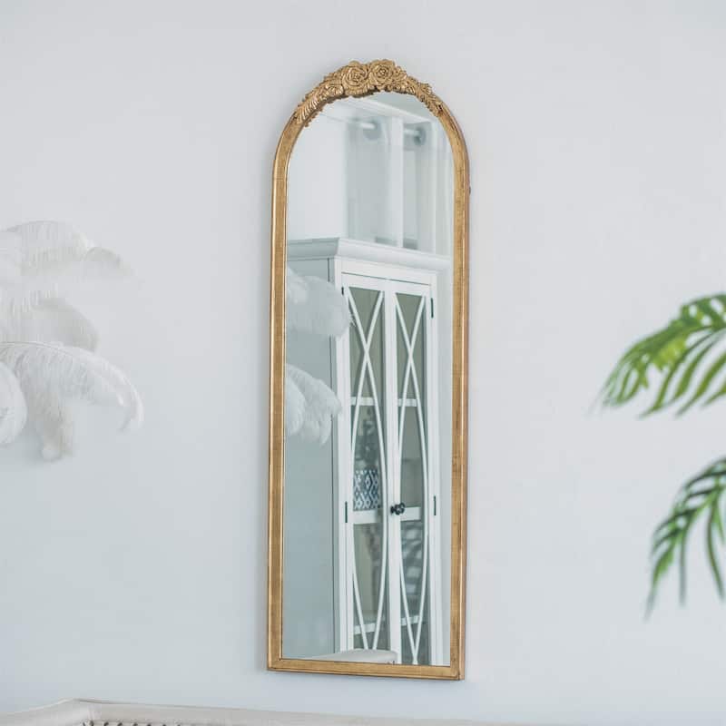 Wood Floor Mirror Full Body Mirror Dressing Make up Mirror