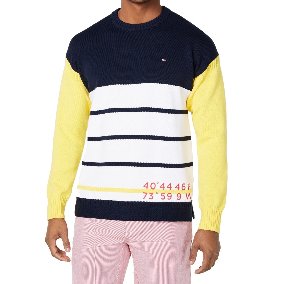tommy jeans sweater yellow