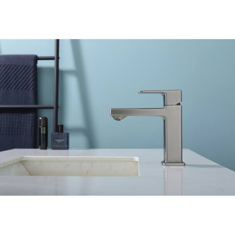 Versatile Single Hole Bathroom Faucet with Advanced Valve