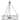 Progress Lighting P400354 Rivera 4 Light 21" Wide Ring Chandelier