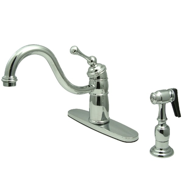 Kingston Brass Victorian Mono Block Kitchen Faucet with