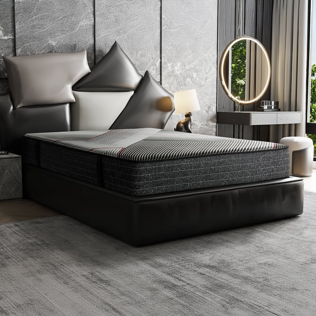 Sterling 11-Inch Pillow Top Medium Foam Hybrid Mattress in a Box