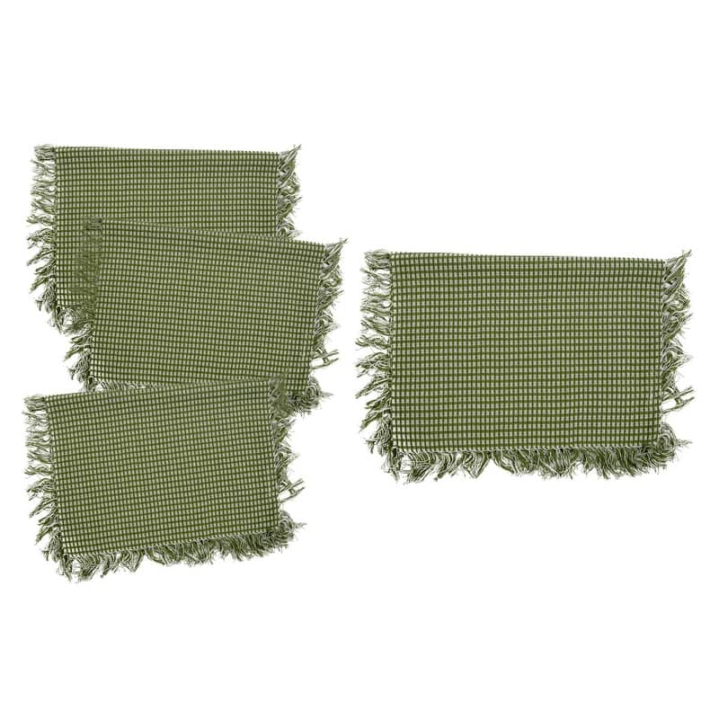 Homespun 100 Cotton Placemat 13x19 (Set of 4)