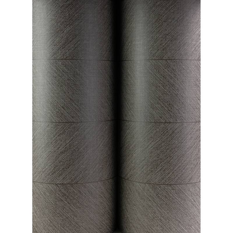 A-Street Prints Kallam Chocolate Chevron Wallpaper