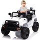 preview thumbnail 22 of 33, Jeep Power Wheels with Remote Control, Car Ride on Toys for Kids & Toddlers White