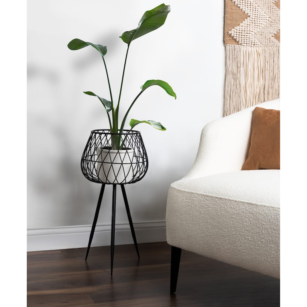 Kate and Laurel Jodette Freestanding Planter - 13x13x24
