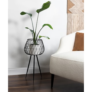 Kate and Laurel Jodette Freestanding Planter - 13x13x24