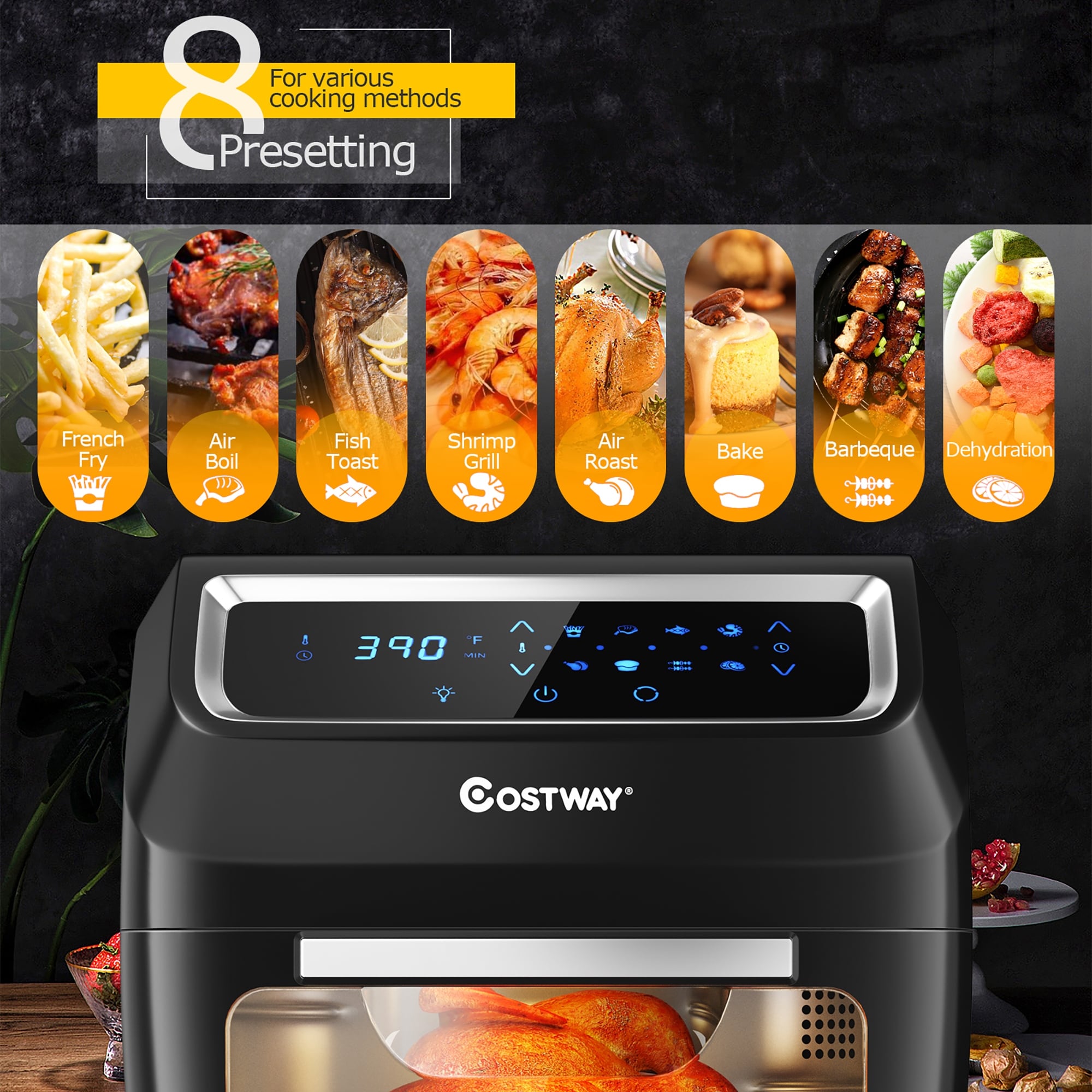 https://ak1.ostkcdn.com/images/products/is/images/direct/015be114defc5bbb1f3bc0c513cac67f718b10f6/Costway-1700W-Electric-Air-Fryer-Oven-8-In-1-Rotisserie-Dehydrator.jpg