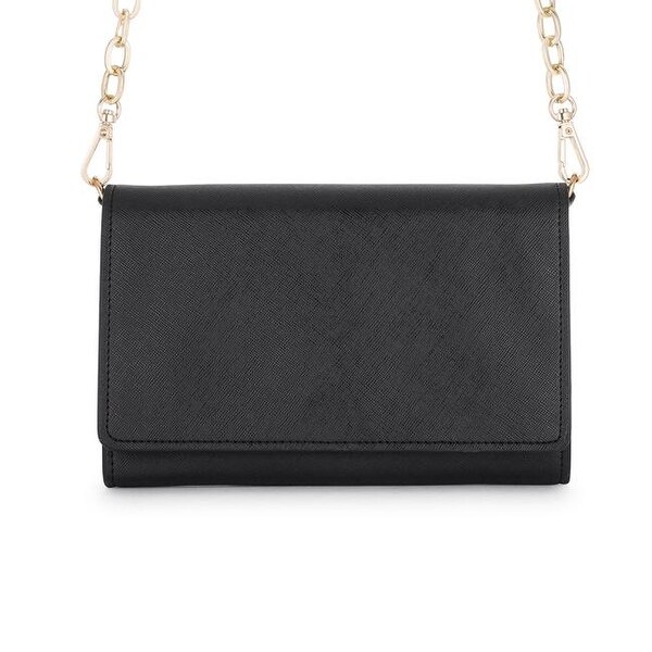 black chain crossbody