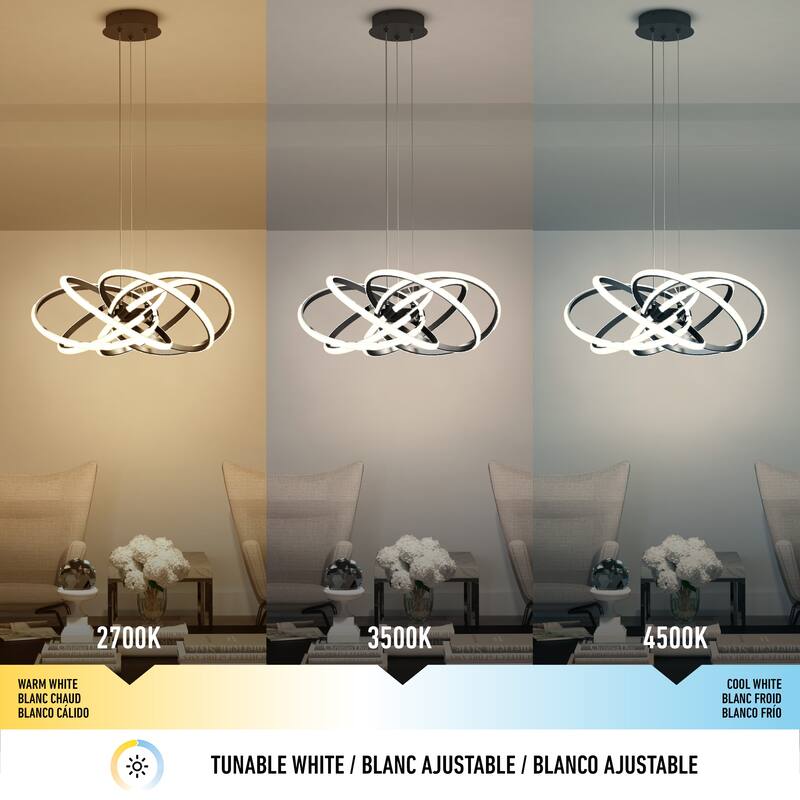 Artika Maelstrom LED Pendant, Black