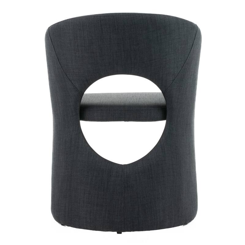 Modrest Brea Modern Charcoal Fabric Dining Chair